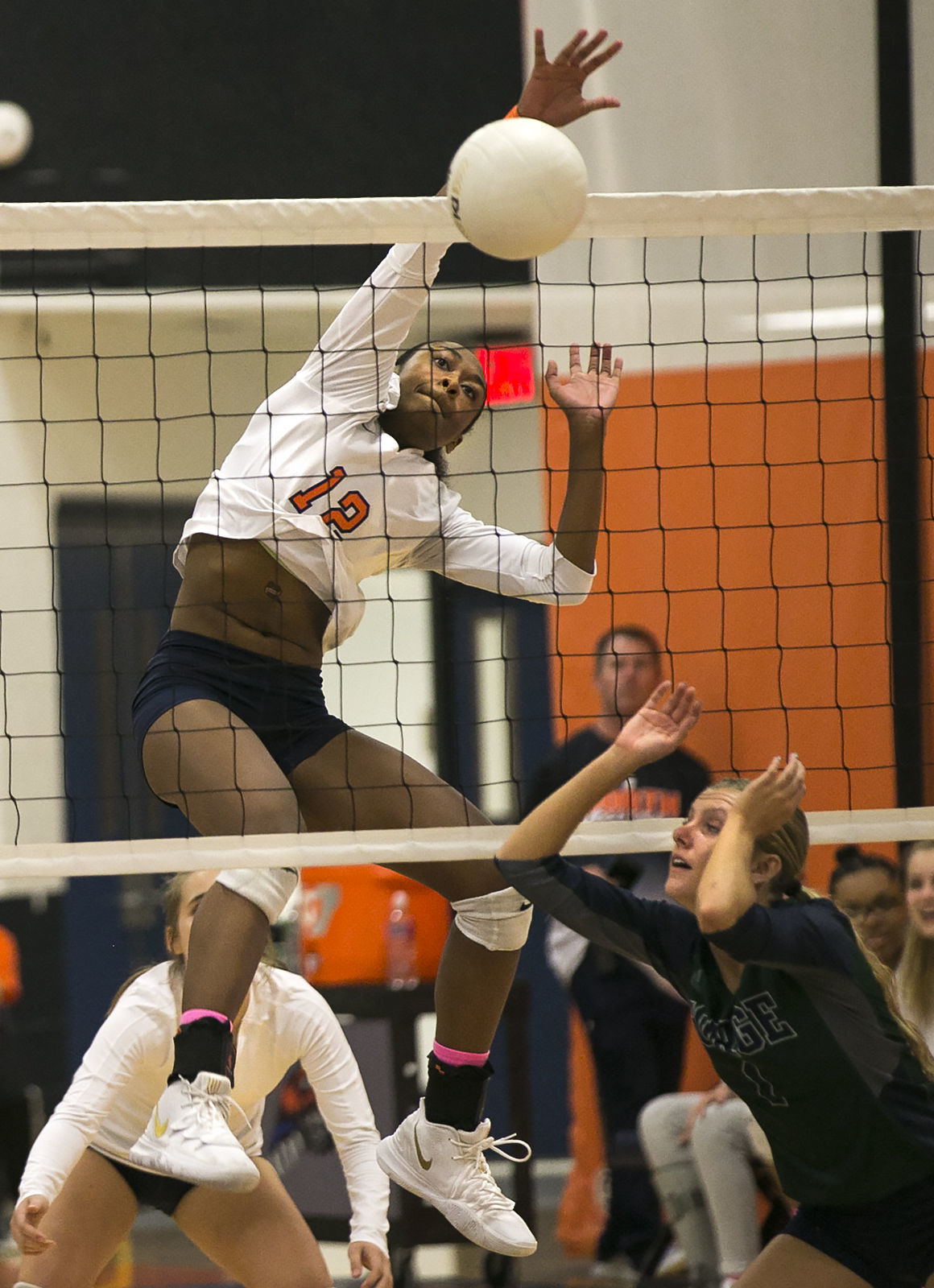 Colonial Forge at North Stafford volleyball